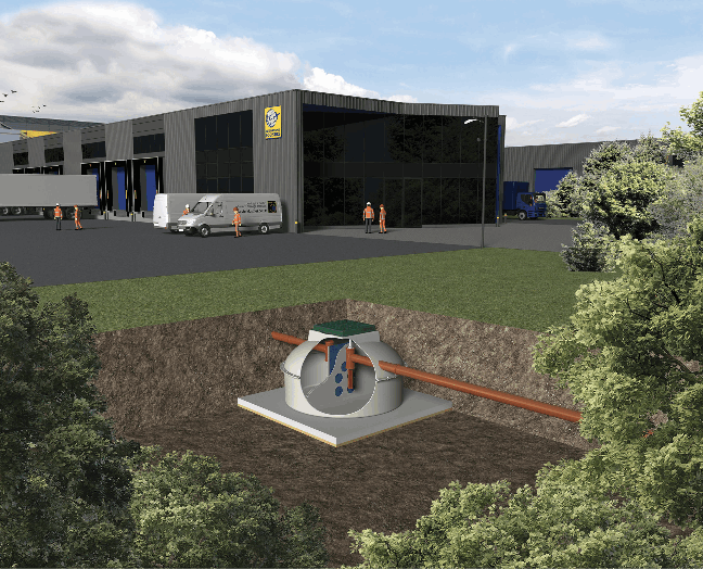 Branded graphic element from Marsh Industries marketing material.