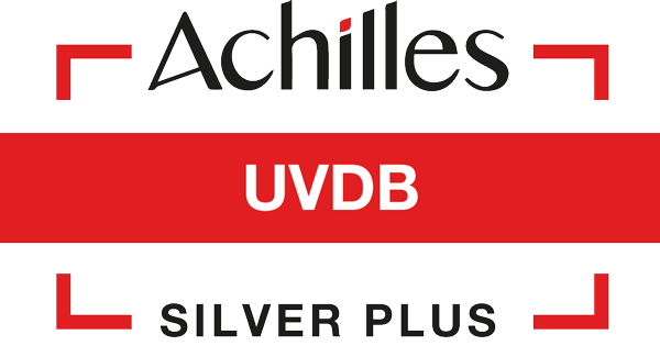 Achilles UVDB Silver Plus certification stamp
